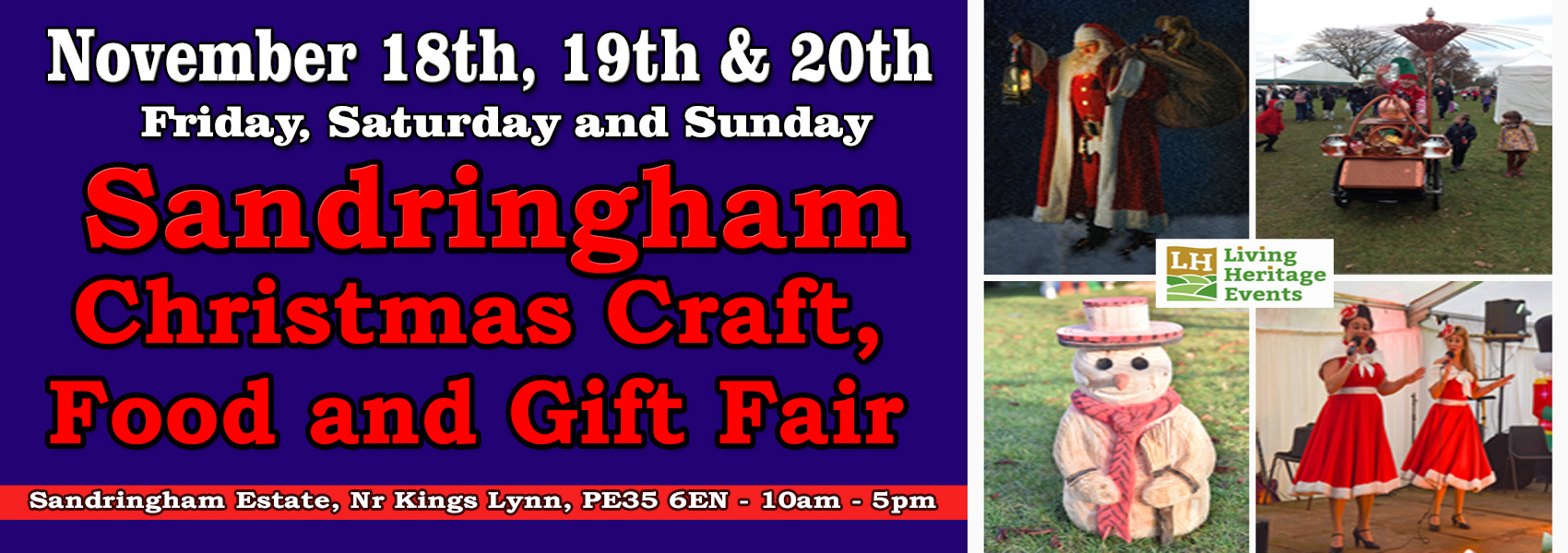 Sandringham Christmas Living Heritage Country Shows